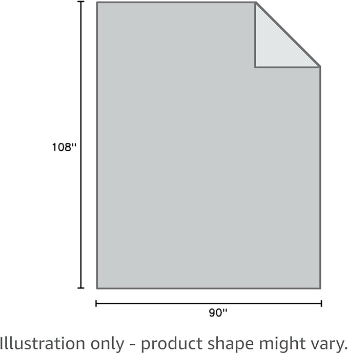 Berkshire Blanket-Classic Heavyweight Warm Soft Printed VelvetLoft® Plush Blanket, King Size Soft Fuzzy Blanket for Couch Sofa Bed, Mushroom Field Grey, 90in x 108in