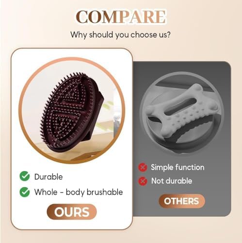 Meridian Brush Massage Body,Beauty Salon Professional Custom MeridianBrush Set,Meridian Pressure Brushes,Full Body Massages Brush with Essential Oil,Full Bodys Relaxation Comb Massage Tools (2 Set)