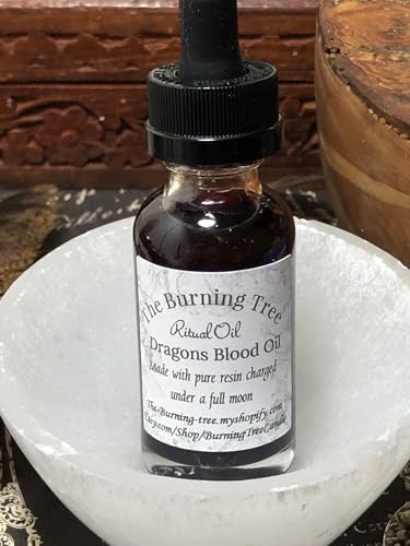Pure Resin Draco Oil, Dragons Blood Oil, 100% Pure Resin Used, Ritual Oil, Banishing Oil
