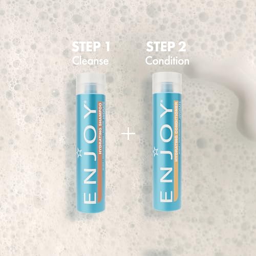 Enjoy Hydrating Shampoo – Gentle Cleanse for Soft, Shiny, Manageable Hair – Lightweight, Sulfate-Free & Color Safe – 10.1 oz