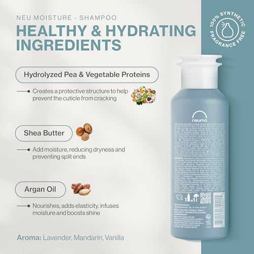 Neuma Neu Moisture Shampoo Moisture Shampoo, Lavender, Mandarin & Vanilla Scent