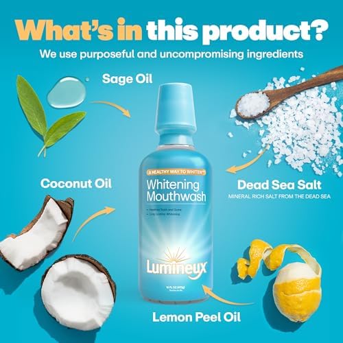 Lumineux Ultimate Whitening Kit Bundle - Contains Toothpaste, Mouthwash, Strips and Whitening Pen - Enamel Safe and Clinically Proven to Whiten Without The Sensitivity - Removes Coffee and Tea Stains
