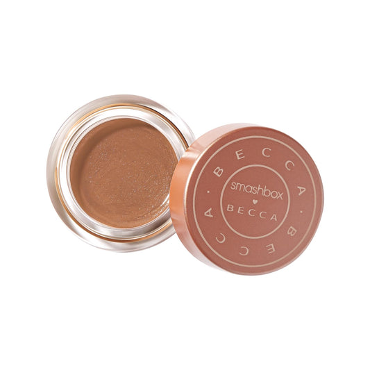 Smashbox X BECCA Under Eye Brightening Cream Corrector | Vitamin E, Full Coverage + Color Corrector, 0.15 Ounce, Dark