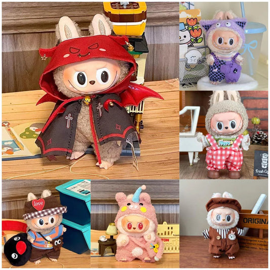Labubu V1 V2 Little Devil Dress Set