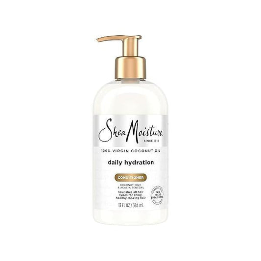 SheaMoisture 100% Virgin Coconut Oil Daily Hydration Conditioner, 13 Ounce