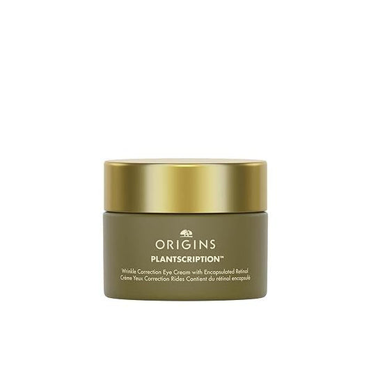 Origins Plantscription Wrinkle Correction Retinol Eye Cream | Visibly Reduces Crow's Feet With Encapsulated Retinol, 0.5 Fl Oz