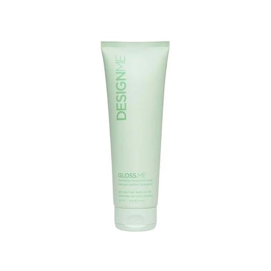Design.Me GLOSS.ME Hydrating Treatment Mask | Deep Conditioning Hair for All Types Made With Argan Oil Frizz Control and Shine Dry, Damaged & Frizzy Color Safe